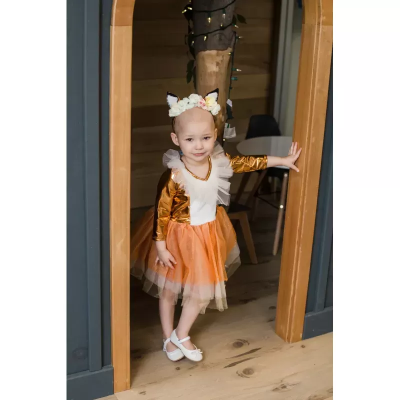 Woodland Fox Dress with Headpiece - GPR-31673-5-7 - Great Pretenders - Disguises - Le Nuage de Charlotte