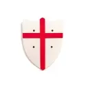 Bouclier Historik - Croix de Saint George (large) - KMT-ST584 - Kàlid Medieval Toys - Déguisements - Le Nuage de Charlotte