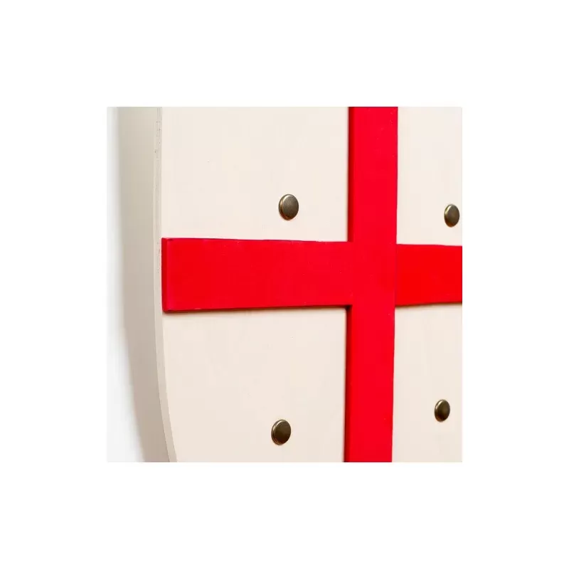 Bouclier Historik - Croix de Saint George (large) - KMT-ST584 - Kàlid Medieval Toys - Déguisements - Le Nuage de Charlotte