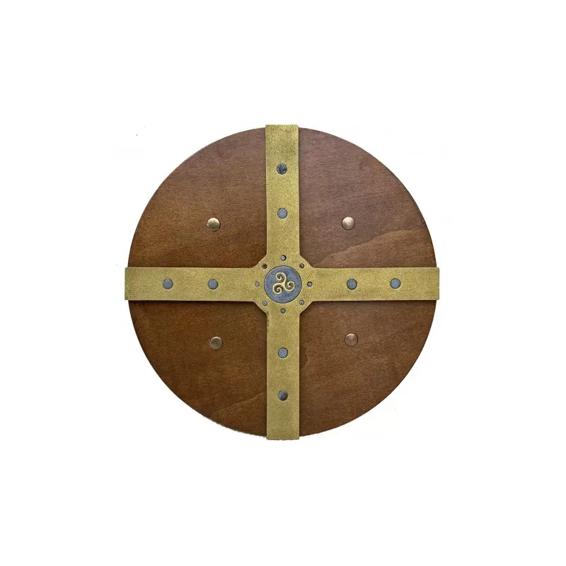 Historik Viking Triskel Shield - KMT-ST754 - Kàlid Medieval Toys - Disguises - Le Nuage de Charlotte