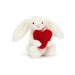 Bashful Red Love Heart Bunny (S) - JEL-BB6LOVE - Jellycat - Jellycat - Le Nuage de Charlotte