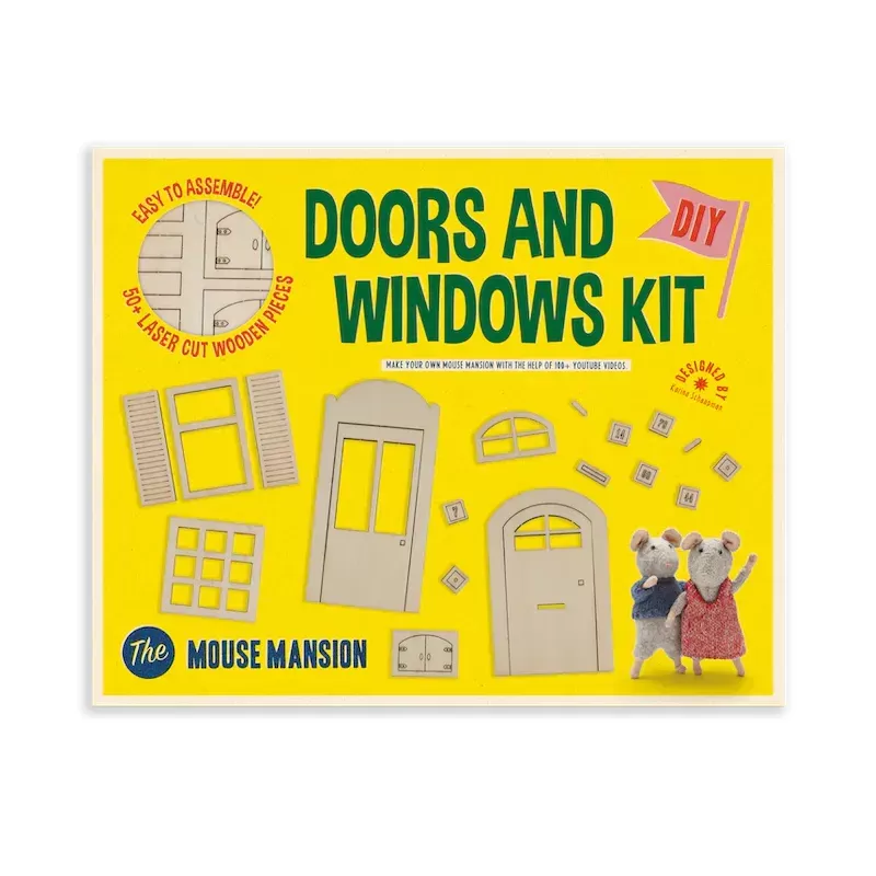 Sam & Julia - Kit de portes et fenêtres - TMM-MH02009 - The Mouse Mansion Company - Sam & Julia - Le Nuage de Charlotte
