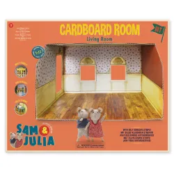 Sam & Julia - Cardboard room - Living Room - TMM-MH20040 - The Mouse Mansion Company - Sam & Julia - Le Nuage de Charlotte