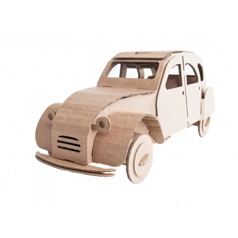Deudeuche (naturel) - assemblée - - LEO-L22041-B - Leolandia - Maquettes en carton - Le Nuage de Charlotte
