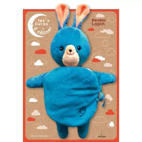 Les livres à câliner - Doudou lapin - MILA-9782408029128 - Milan - Livres bébés - Le Nuage de Charlotte