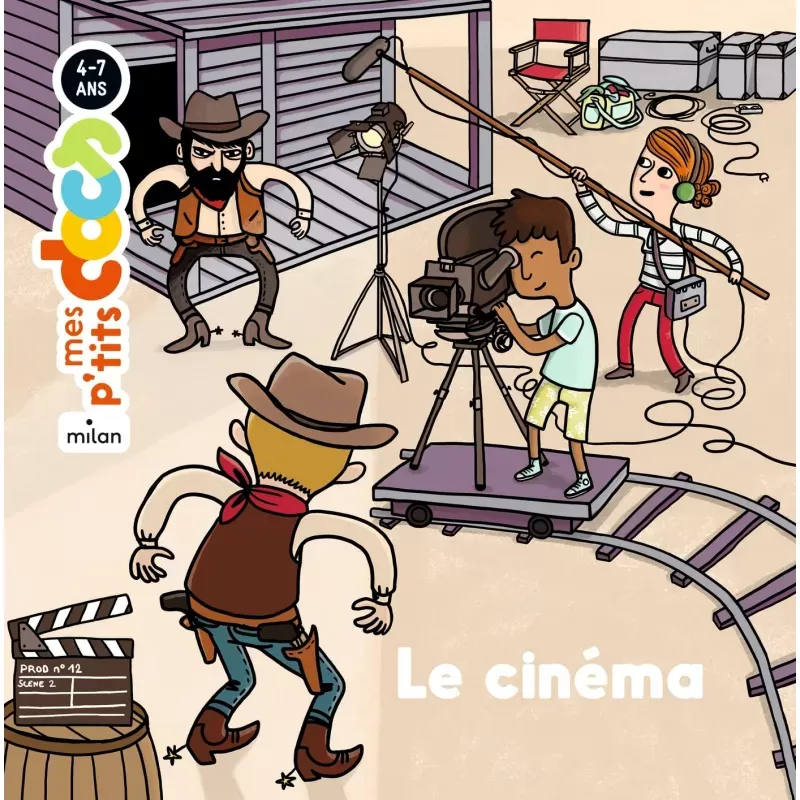 Mes P'tits Docs - Le cinéma - MILA-9782745959133 - Milan - Documentaires - Le Nuage de Charlotte