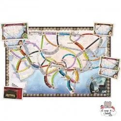 Les Aventuriers du Rail - Map Col. 1 "Asie" - DOW-75115 - Days of Wonder - Jeux de société - Le Nuage de Charlotte