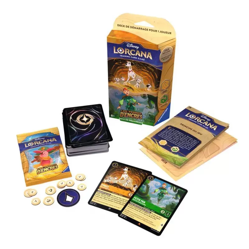 Disney Lorcana - Les terres d'encres - Deck de démarrage - RAV-982766 - Ravensburger - Deck Building - Le Nuage de Charlotte