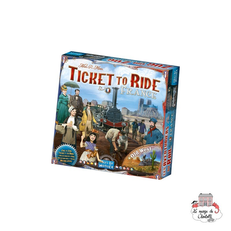 Ticket to Ride - Map Col. 6 "France" - DOW-75169 - Days of Wonder - Board Games - Le Nuage de Charlotte