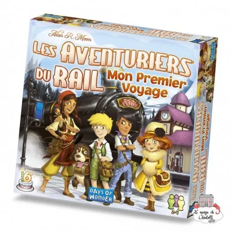 Ticket to Ride - First Journey - DOW-75155 - Days of Wonder - Board Games - Le Nuage de Charlotte
