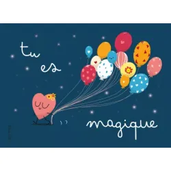 Aline Selli "Tu es magique" - EDC-5407009462764 - Editions de Cortil - Cartes et invitations - Le Nuage de Charlotte