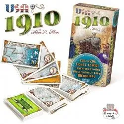 Ticket to Ride - Exp. USA 1910 - DOW-7536 - Days of Wonder - Board Games - Le Nuage de Charlotte