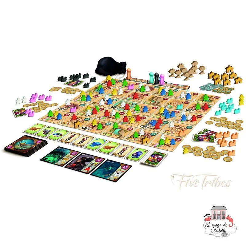 Five Tribes - Les Djinns de Naqala - DOW-75141 - Days of Wonder - Jeux de société - Le Nuage de Charlotte