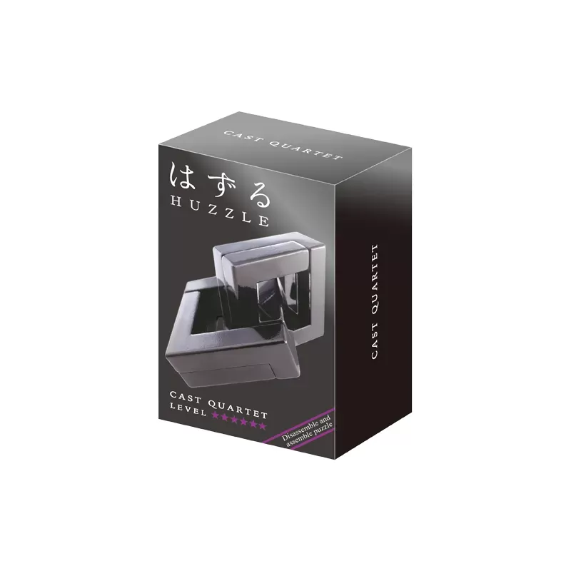 Huzzle Cast Quartet [6] - EUR-515115 - Eureka! 3D Puzzle - Puzzle Games - Le Nuage de Charlotte