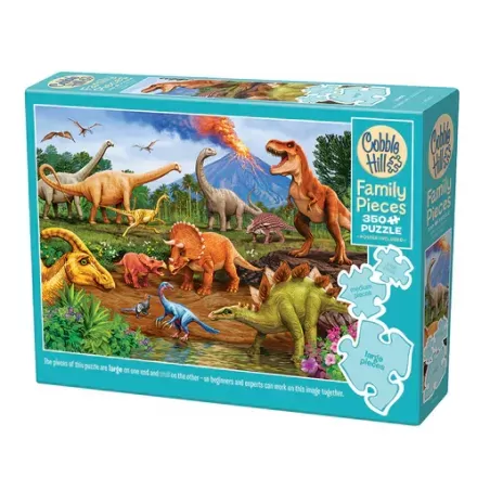 Dinos [350] - COBB-47030 - Cobble Hill - Puzzles - Le Nuage de Charlotte