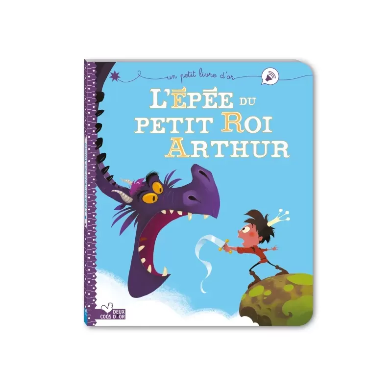L'épée du petit roi Arthur - 2COQ-9782017878056 - Deux Coqs d’Or - Albums et Contes - Le Nuage de Charlotte