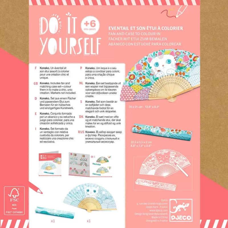 Do It Yourself - Koneko - DJE-DJ07949 - Djeco - Creative Kits - Le Nuage de Charlotte