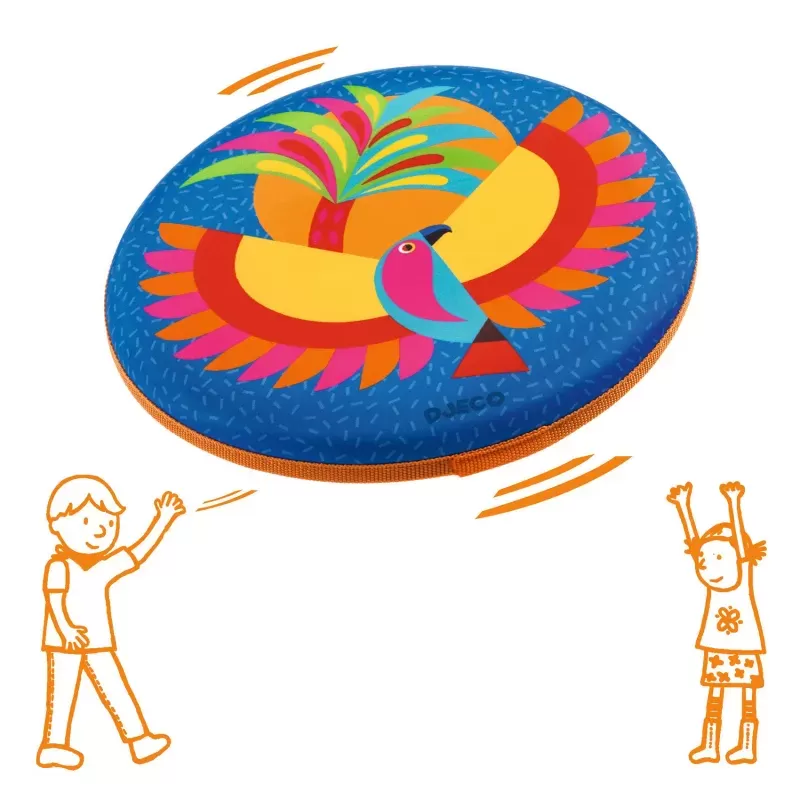 Frisbee - Flying Bird - DJE-DJ02037 - Djeco - Jeux d'éxtérieur - Le Nuage de Charlotte