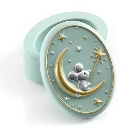 Oh my teeth! Pastel - Light turquoise - DJE-DD03446 - Djeco - Tooth boxes and accessories - Le Nuage de Charlotte