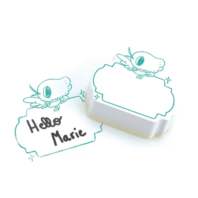 Lam message stamps - DJE-DD03626 - Djeco - Children's Stamps - Le Nuage de Charlotte