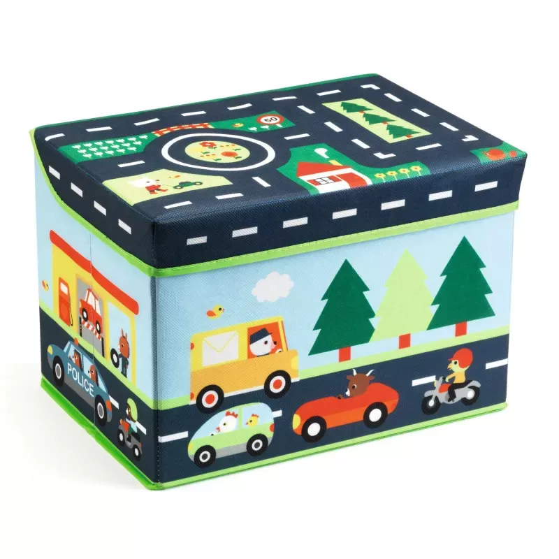 Storage box - Circuit - DJE-DJ04487 - Djeco - Tents - Le Nuage de Charlotte