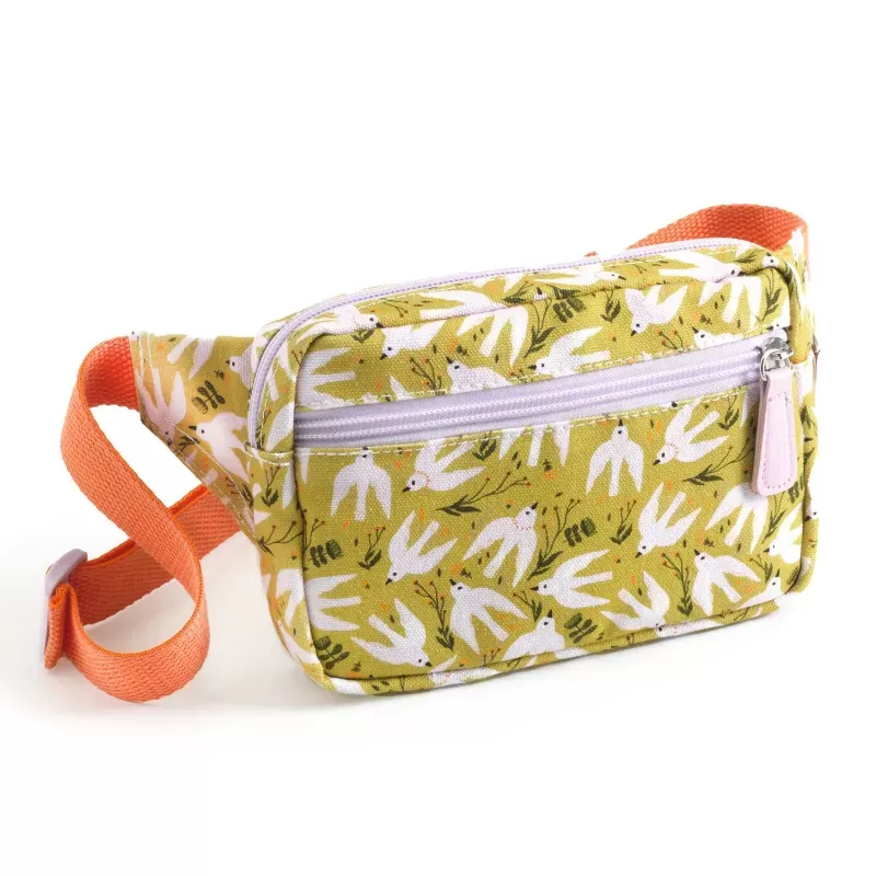 Bumbag - Poetic birds - DJE-D00332 - Djeco - School bags and bags - Le Nuage de Charlotte