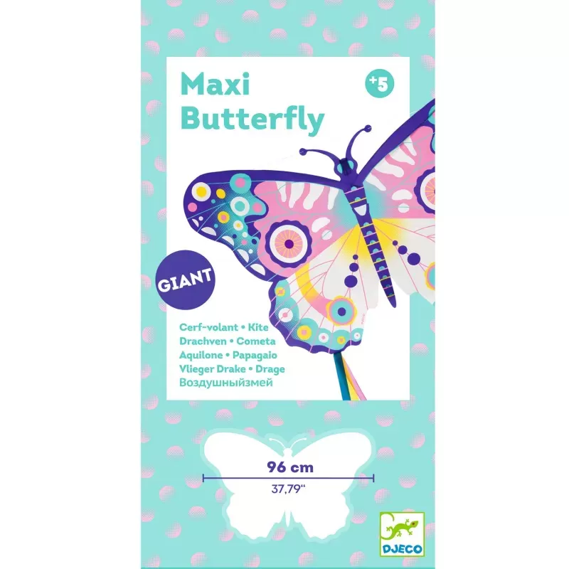 Kite Maxi Butterfly - DJE-DJ02162 - Djeco - Kite - Le Nuage de Charlotte