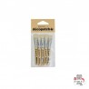 Pack of 5 small pure silk brushes - DPH-PACKPC05 - Decopatch - Paintings - Le Nuage de Charlotte