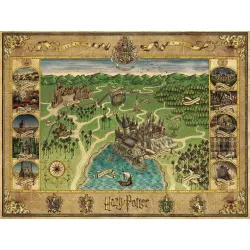 Hogwarts Map - RAV-165995 - Ravensburger - Puzzles - Le Nuage de Charlotte