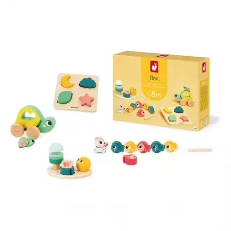 Janod Box - 18 mois - JAN-J04064 - Janod - Jouets d'activité - Le Nuage de Charlotte