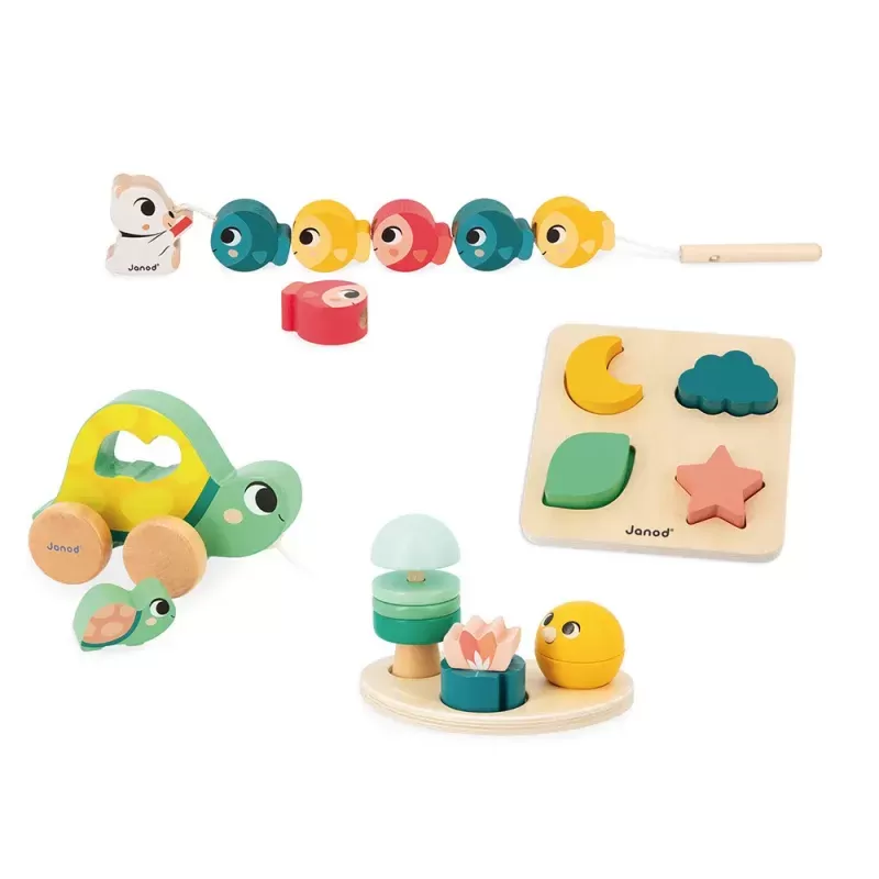 Janod Box - 18 mois - JAN-J04064 - Janod - Jouets d'activité - Le Nuage de Charlotte