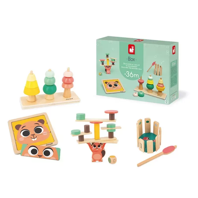 Janod Box - 36 months - JAN-J04066 - Janod - Activity Toys - Le Nuage de Charlotte
