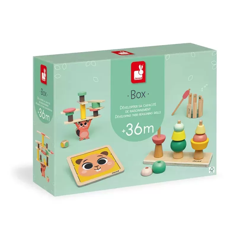 Janod Box - 36 months - JAN-J04066 - Janod - Activity Toys - Le Nuage de Charlotte