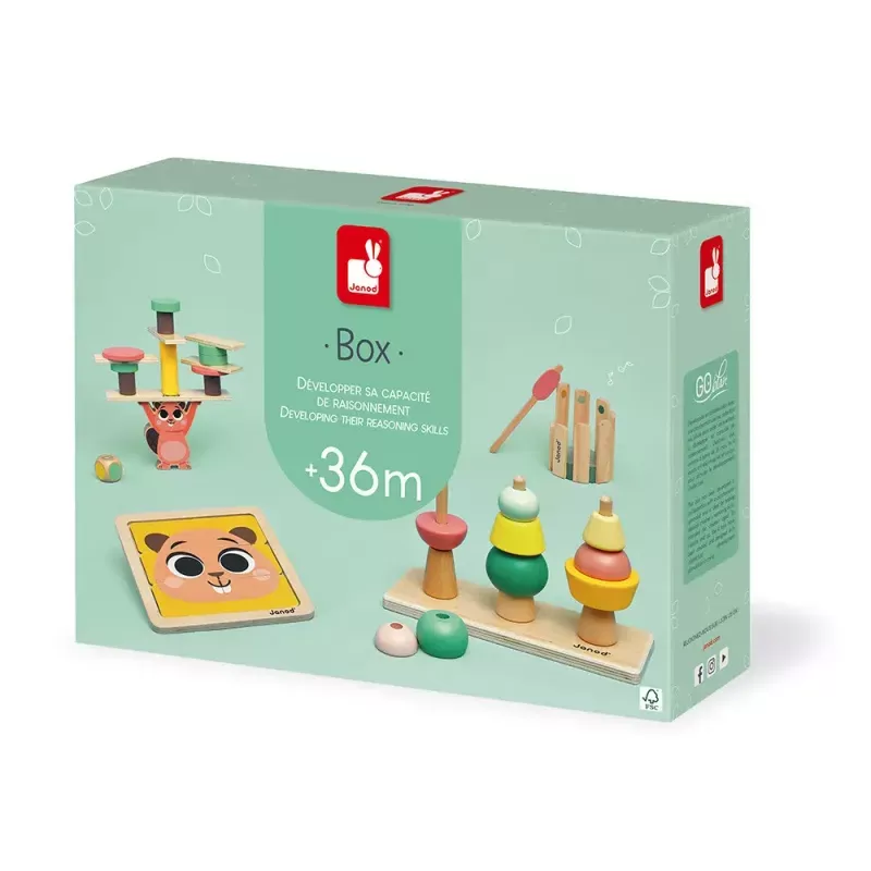 Janod Box - 36 months - JAN-J04066 - Janod - Activity Toys - Le Nuage de Charlotte