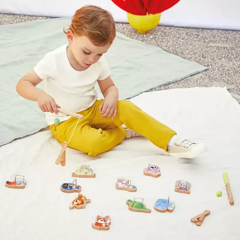 Pinces à la Ligne Applepop - JAN-J03352 - Janod - Jouets d'activité - Le Nuage de Charlotte