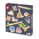 Pinces à la Ligne Applepop - JAN-J03352 - Janod - Jouets d'activité - Le Nuage de Charlotte