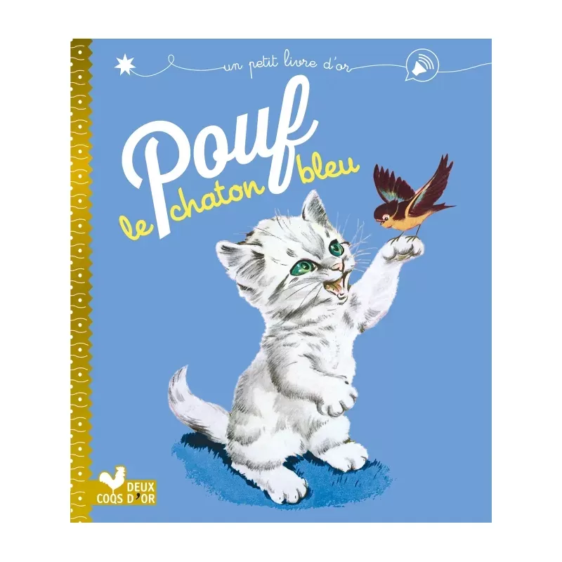 Pouf le chaton bleu - 2COQ-9782017060505 - Deux Coqs d’Or - Books - Le Nuage de Charlotte