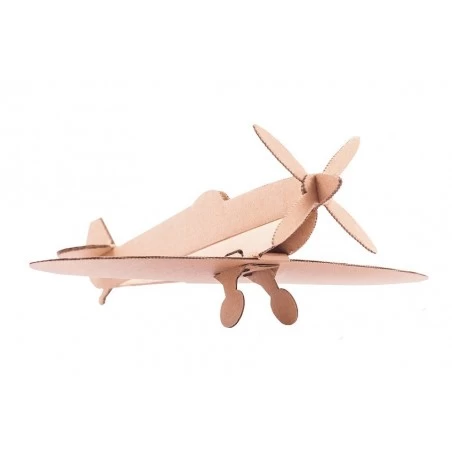 Deux avions Spitfire (nature) - LEO-L01031-N - Leolandia - Maquettes en carton - Le Nuage de Charlotte