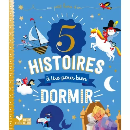 5 histoires à lire pour bien dormir - 2COQ-9782017863458 - Deux Coqs d’Or - Books - Le Nuage de Charlotte