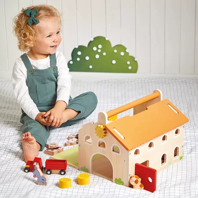 My First Farm - JAN-J03318 - Janod - Doll's Houses - Le Nuage de Charlotte