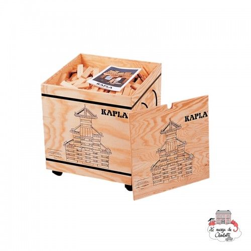 Kapla Nature 1000 Pack - KAP-PC - Kapla - Wooden blocks and boards - Le Nuage de Charlotte