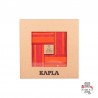 Kapla Color Book & Colours - orange & red - KAP-KC22 - Kapla - Wooden blocks and boards - Le Nuage de Charlotte