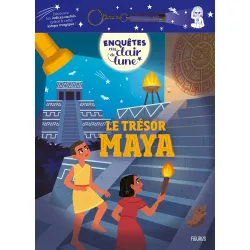 Enquêtes au clair de lune - Le trésor Maya - FLS-9782215180258 - Editions Fleurus - Activity Books - Le Nuage de Charlotte