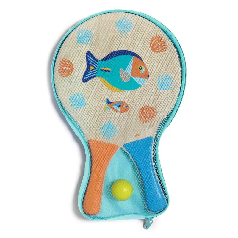 Beach rackets set - Sea - DJE-DJ02081 - Djeco - Outdoor Play - Le Nuage de Charlotte
