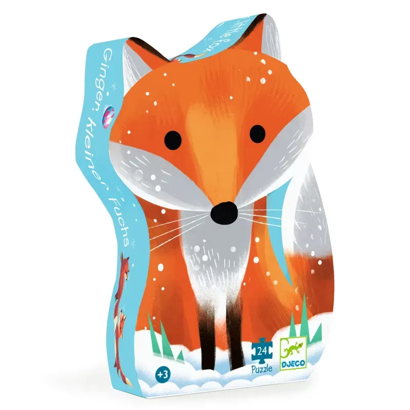 Ginger, petit renard [24 pièces] - DJE-DJ07285 - Djeco - Puzzles - Le Nuage de Charlotte