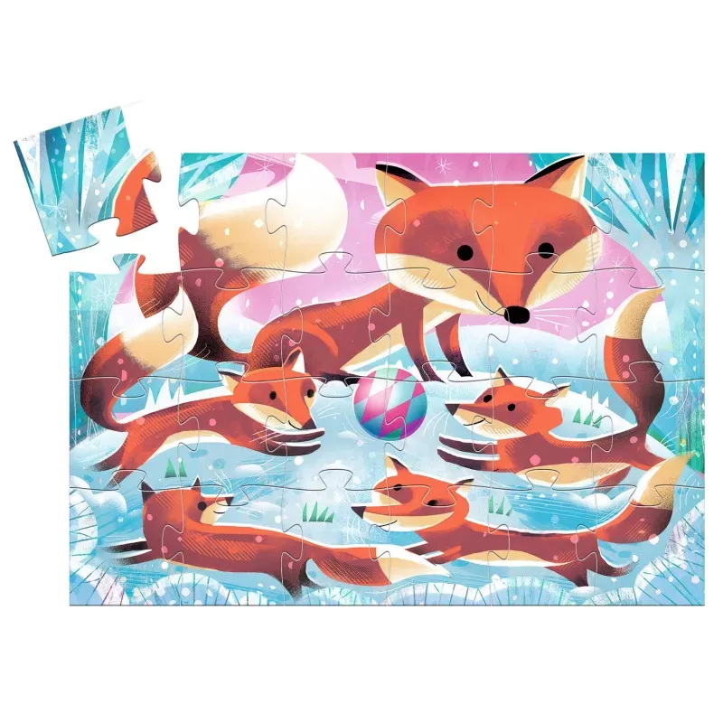 Ginger, petit renard [24 pièces] - DJE-DJ07285 - Djeco - Puzzles - Le Nuage de Charlotte