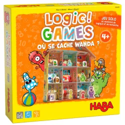 Logic Games - Où se cache Wanda? - HAB-4010168262550 - Haba - Jeux solo - Le Nuage de Charlotte