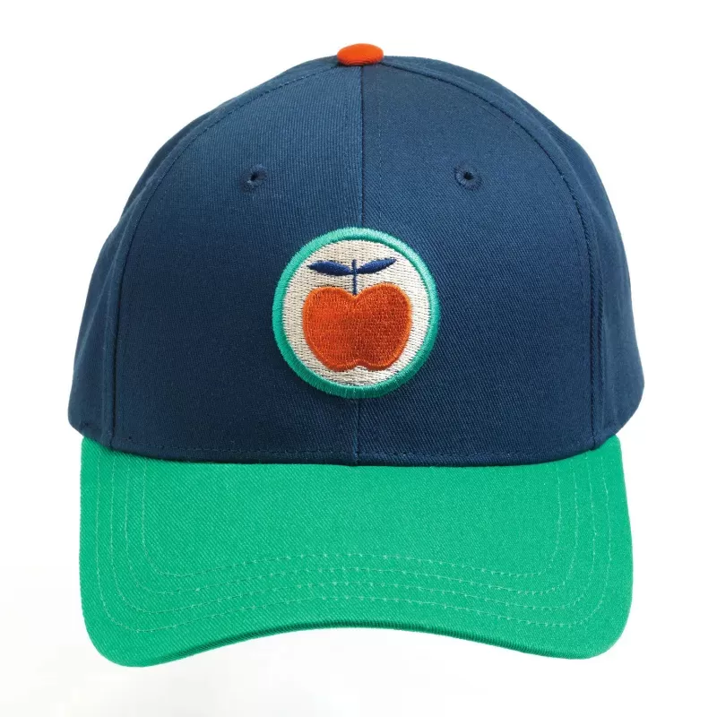 Cap - Red apple - DJE-DD00341 - Djeco - Hats, Caps and Beanies - Le Nuage de Charlotte