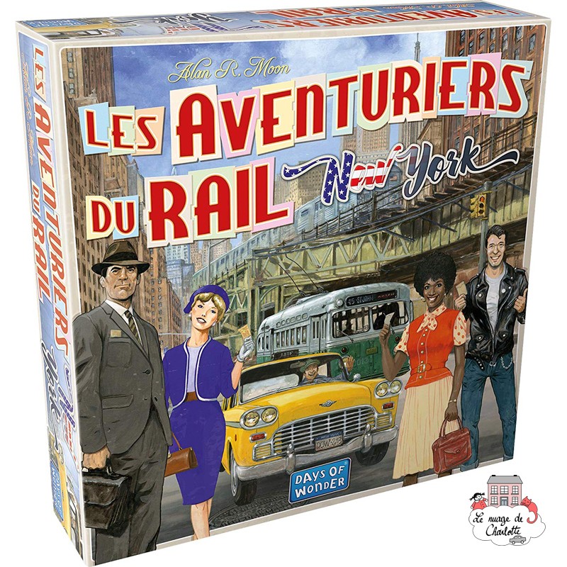 Ticket to Ride - New York - DOW-75172 - Days of Wonder - Board Games - Le Nuage de Charlotte