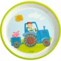 Tractor Plate - HAB-4010168226552 - Haba - Plates, bowls and cutlery - Le Nuage de Charlotte